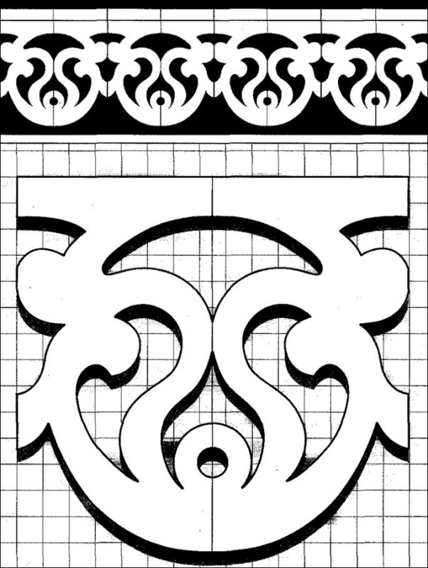 Домовая пропильная резьба узоры