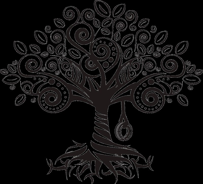 Стилизованное дерево