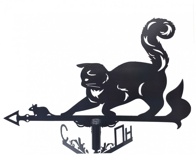 Флюгер кот