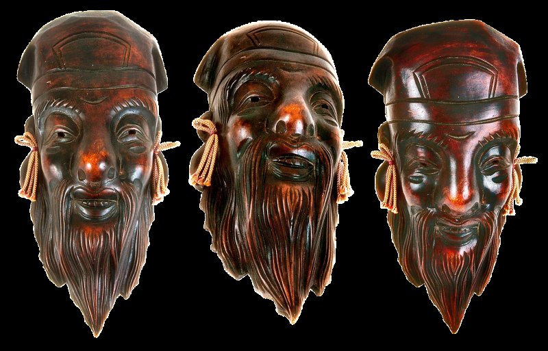 Маска Африканская деревянная