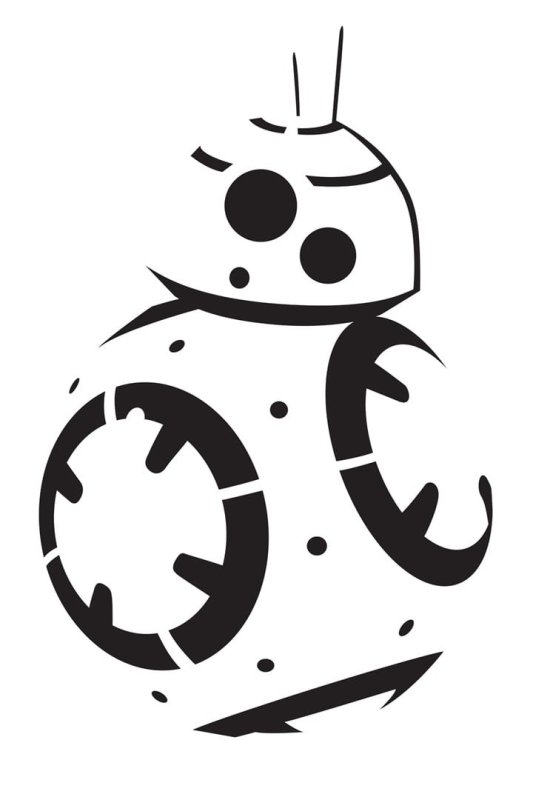 Трафарет Звездных воинов