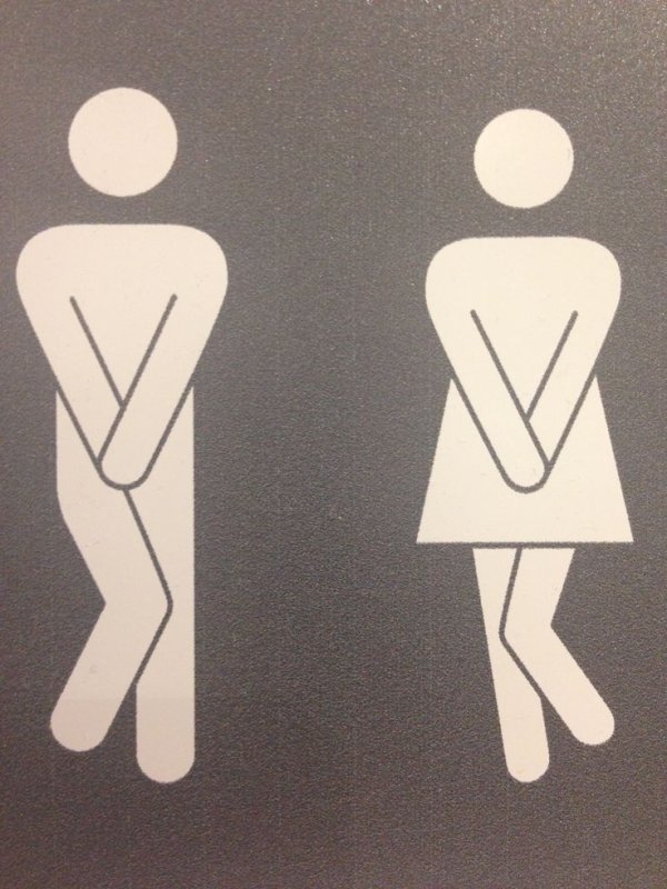 Табличка "туалет"