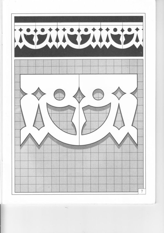 Наличники домовая пропильная резьба чертёж