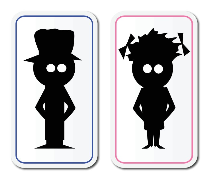 Обозначение туалета