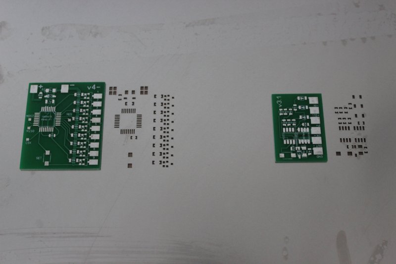 Трафарет для нанесения паяльной пасты лазером