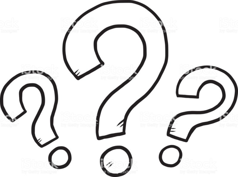 Вопросик раскраска