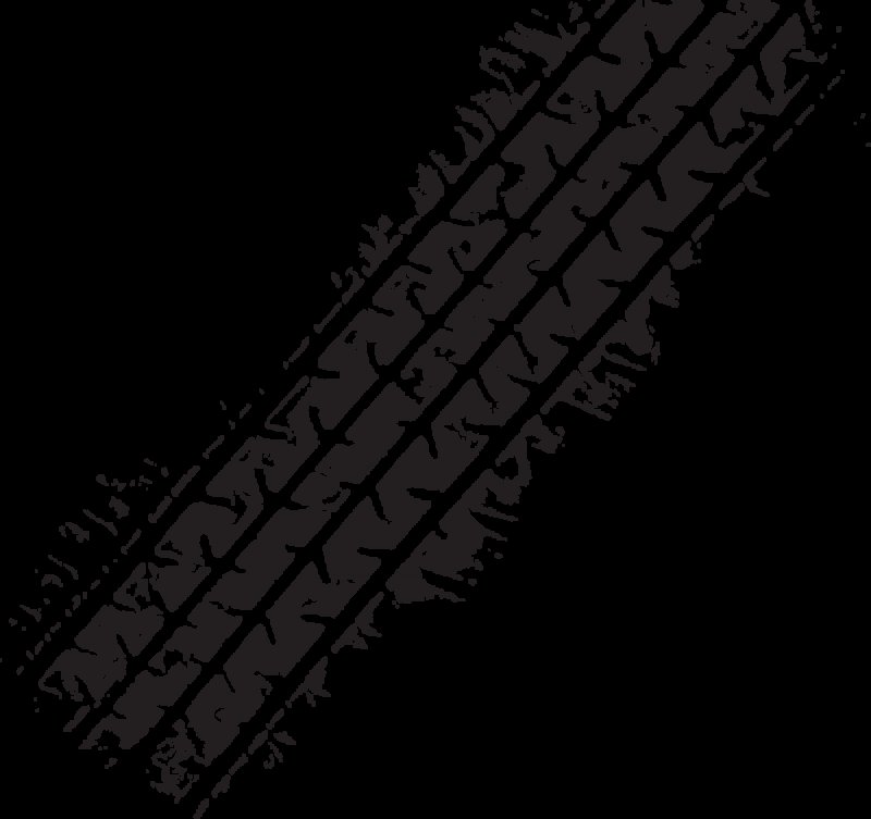 Отпечаток протектора шины