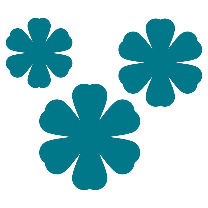 Трафареты цветов