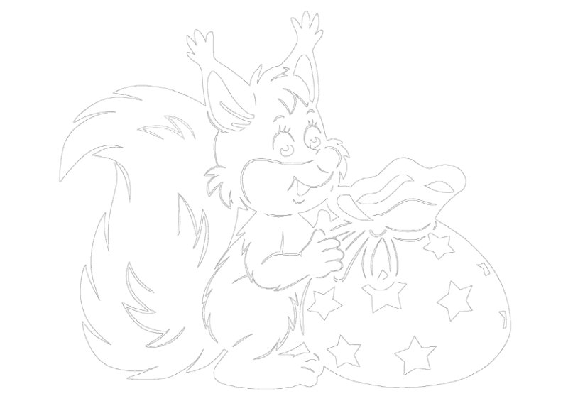 Вытанки на окна к новому году