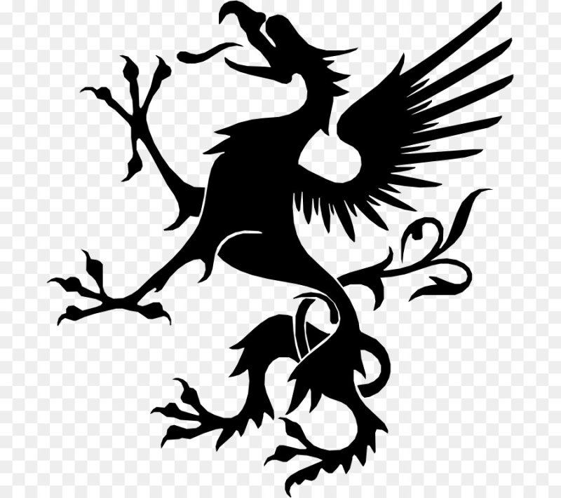 Щитодержатель Грифон геральдический