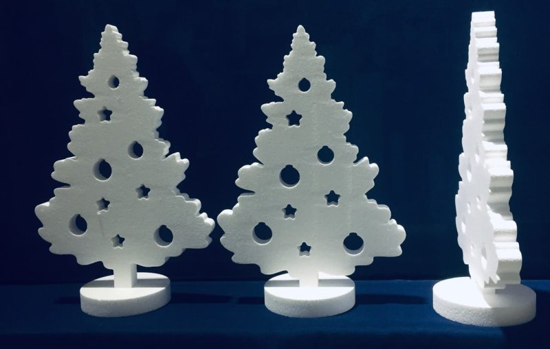 Елочка из пенополистирола