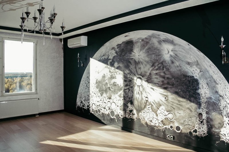 Аэрография на стенах