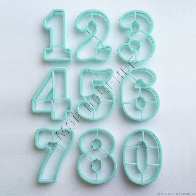 Пряник с цифрой