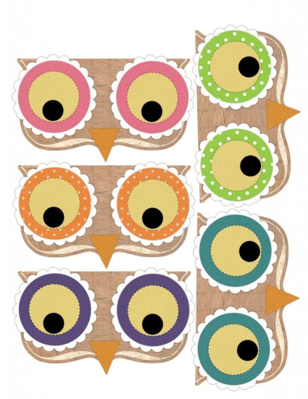 Глазки Совы для поделок