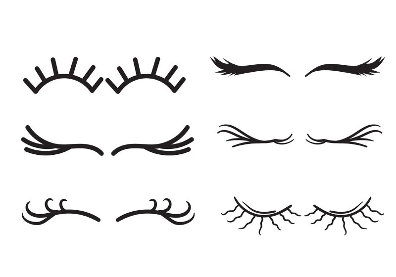 Брови мультяшные