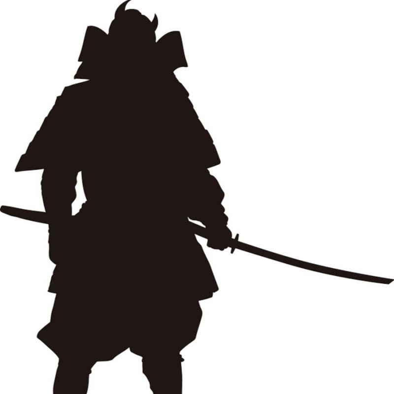 Силуэт воина