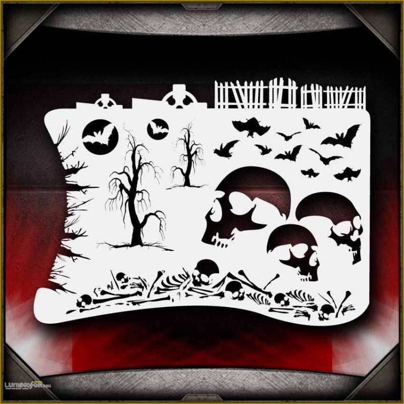 Трафареты для аэрографа