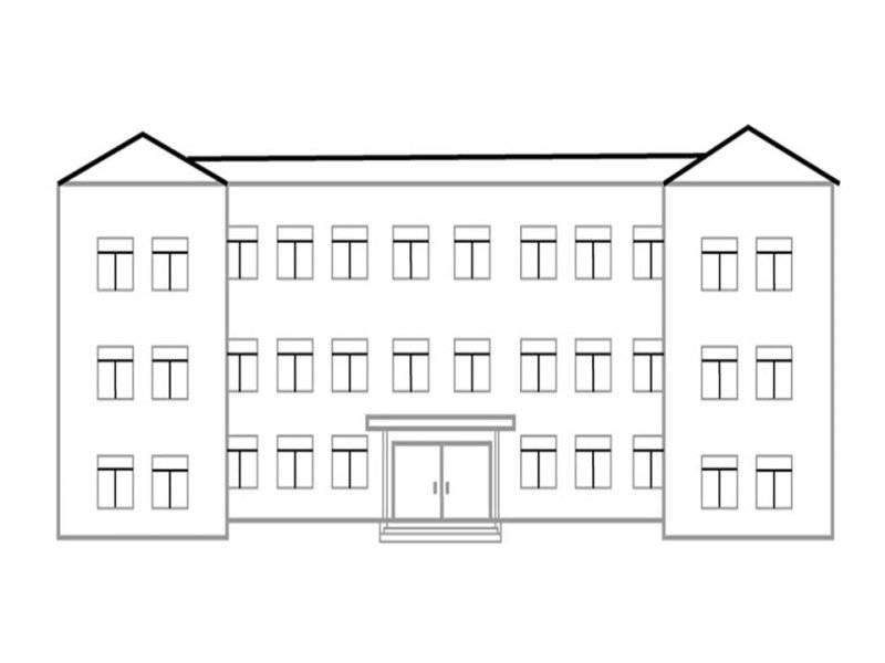 Эскиз школы