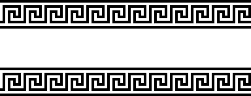 Греческий орнамент Меандр