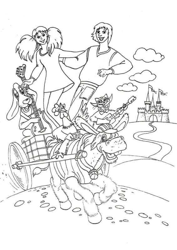 Бременские музыканты мультфильм