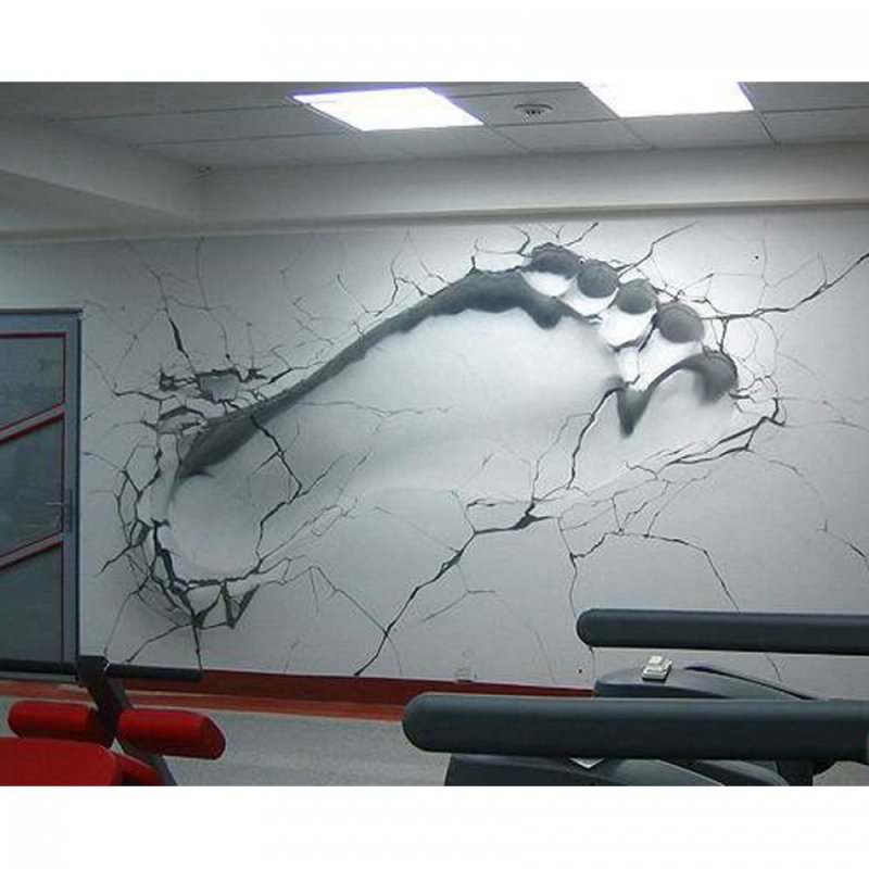 Аэрография рисунки на стене