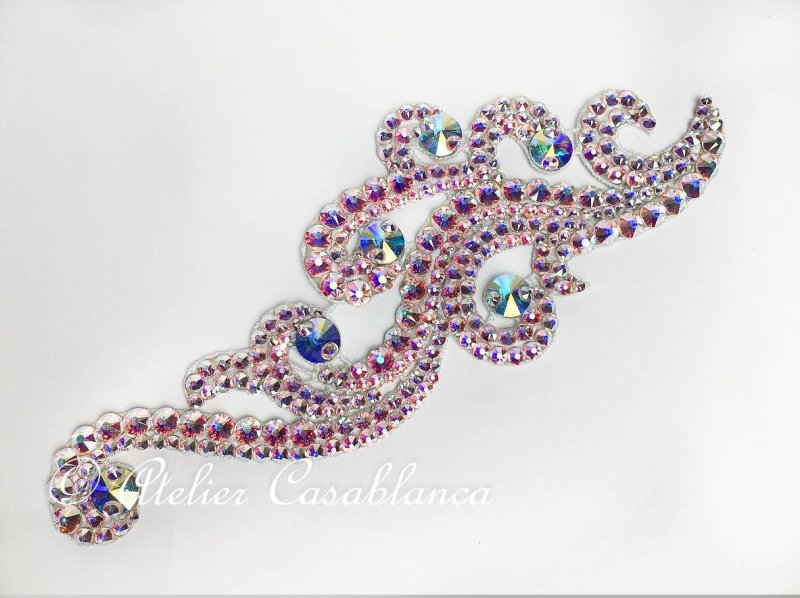 Украшение для волос для художественной гимнастики