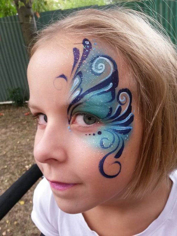 Лёгкий аквагрим для детей