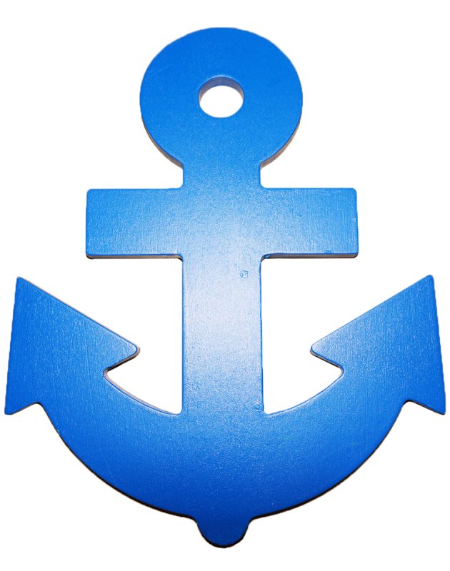 Трафарет якоря