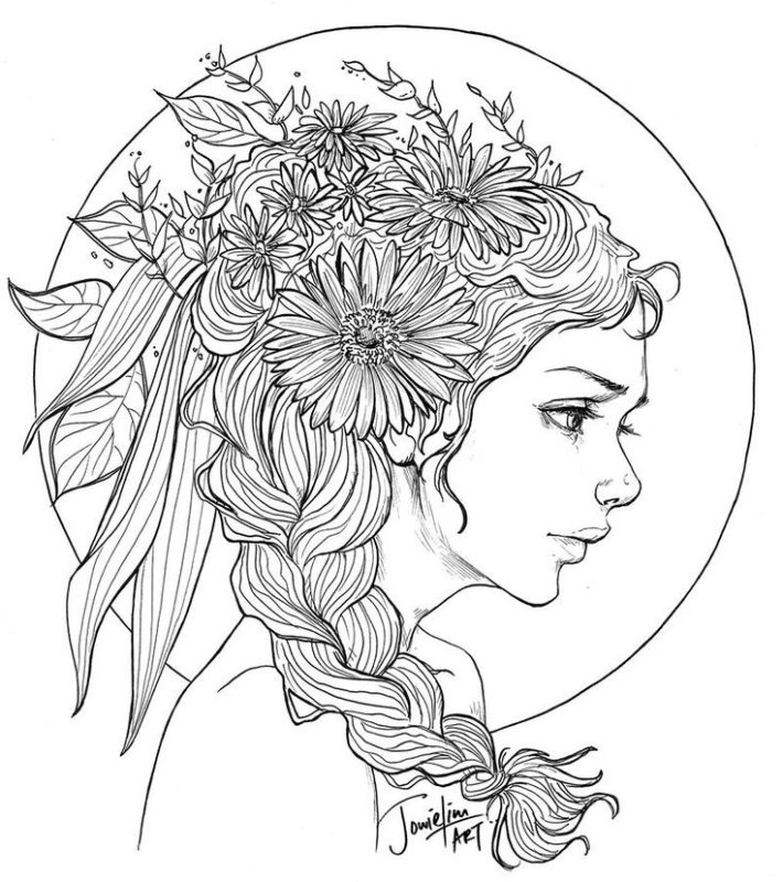 Раскраски красивые