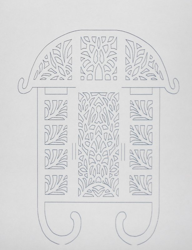 Узоры на окне