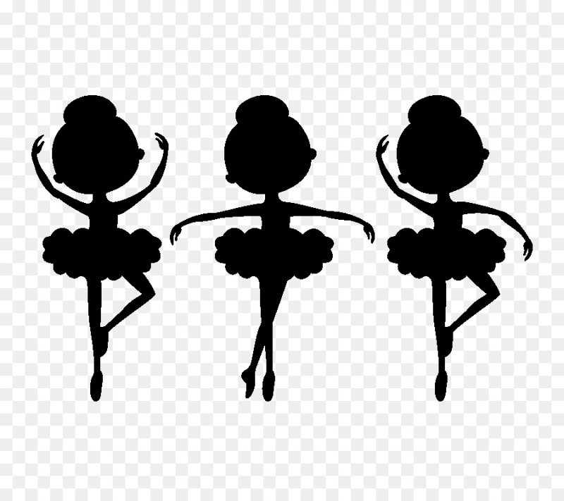 Балерина шаблон