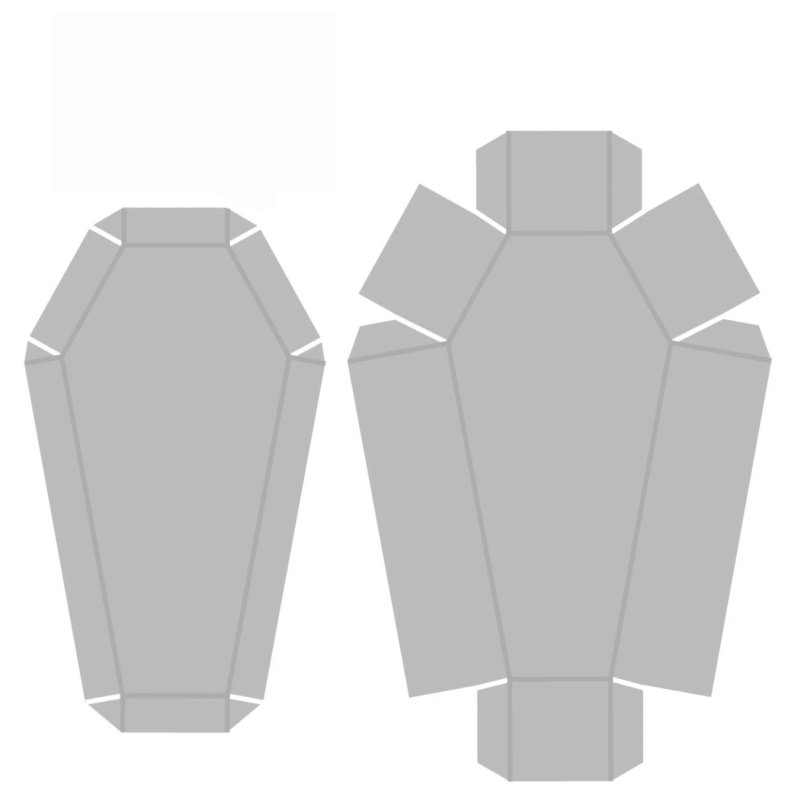 Гроб из бумаги