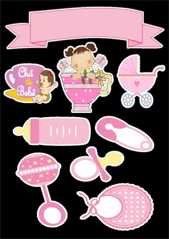 Макет метрики для девочки