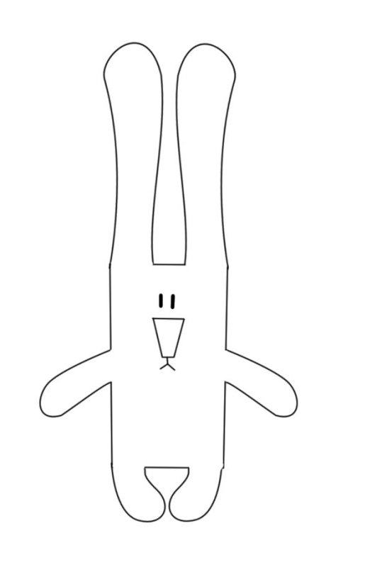Трафареты для шитья игрушек