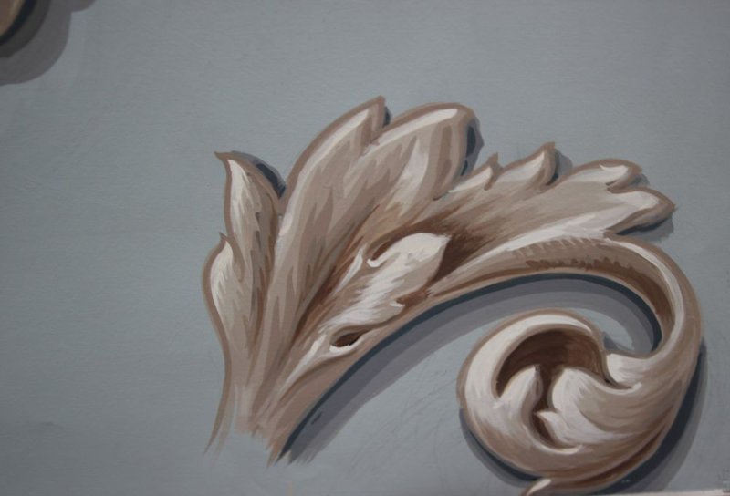 Альфрейная роспись