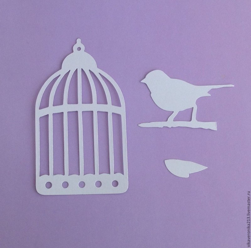 Вытынанка клетка