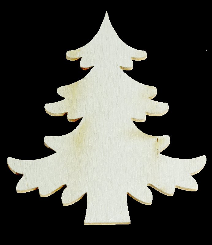 Елка для вырезания из пенопласта