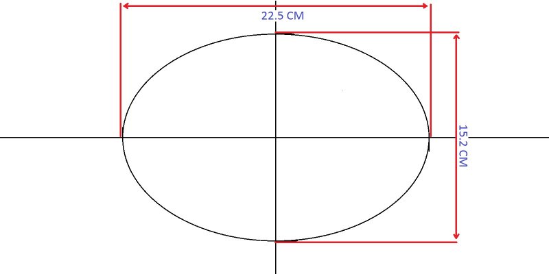 Макет под динамик овал 6x9