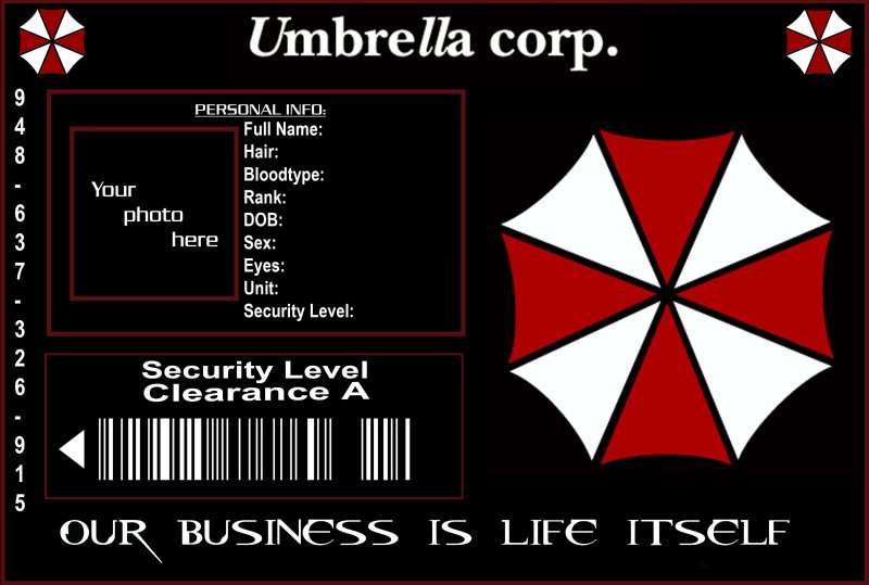 Корпорация Амбрелла сотрудники