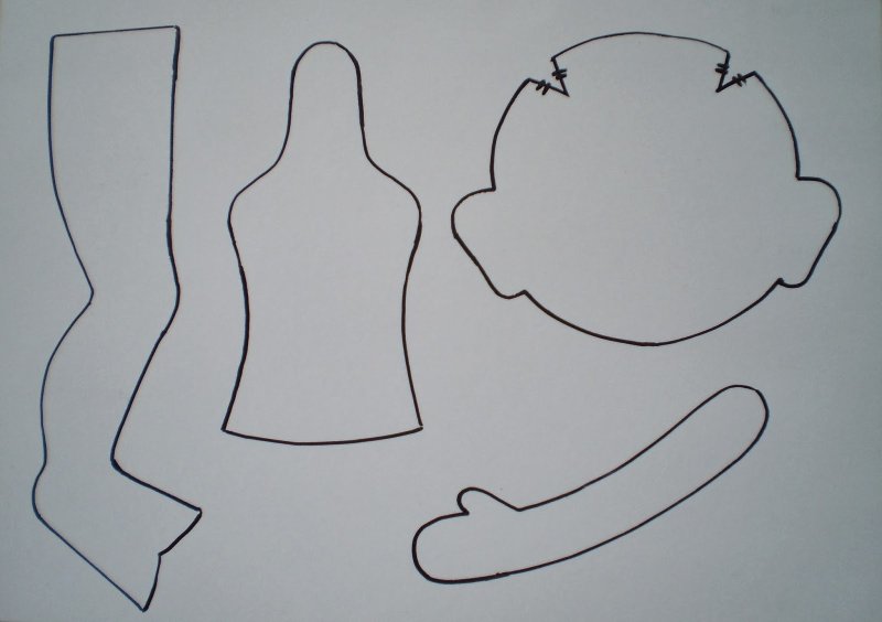 Выкройки кукол Ирины Хочиной