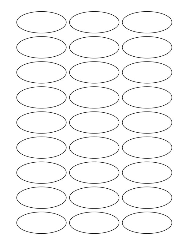 Аппликация овал