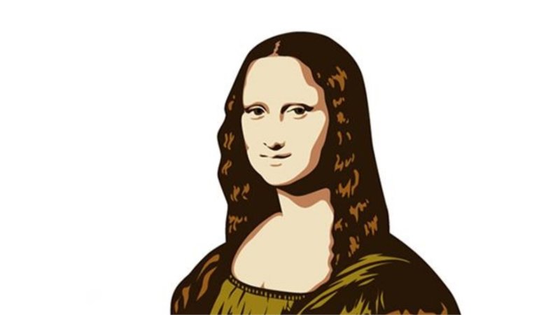 Мона Лиза рисунок