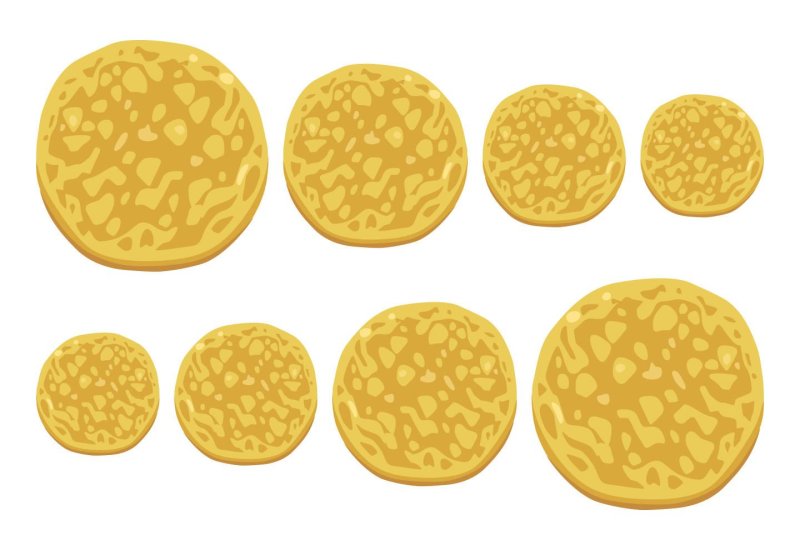 Блины раздаточный материал