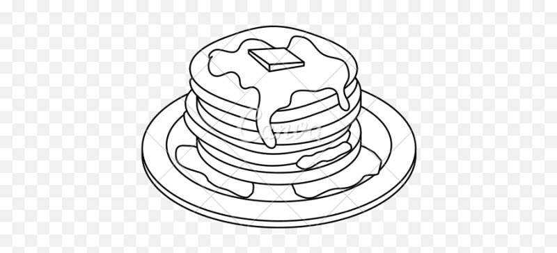 Блины раскраска для детей