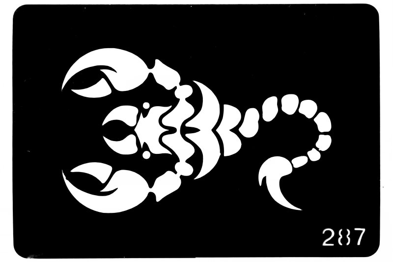 Трафарет для тату