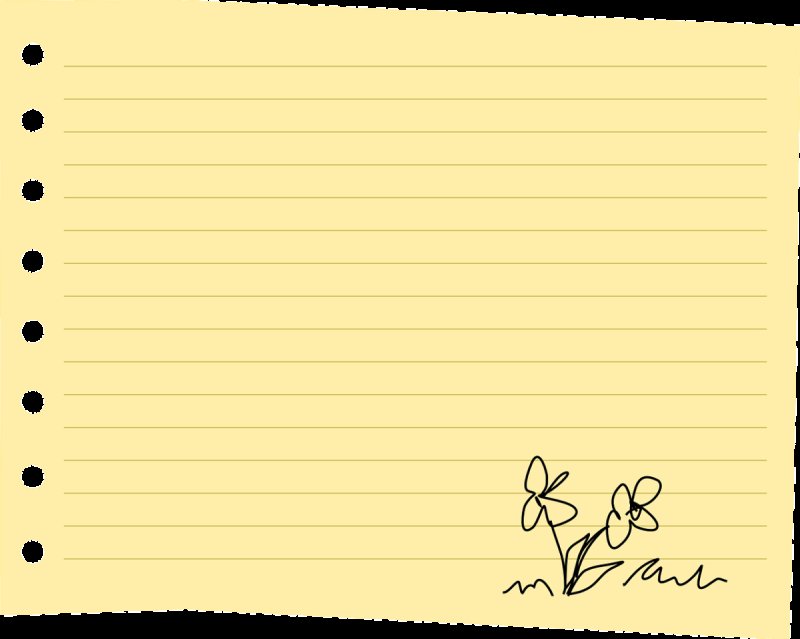 Красивый фон для заметок