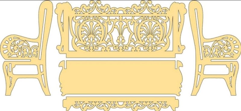 Резная мебель из фанеры