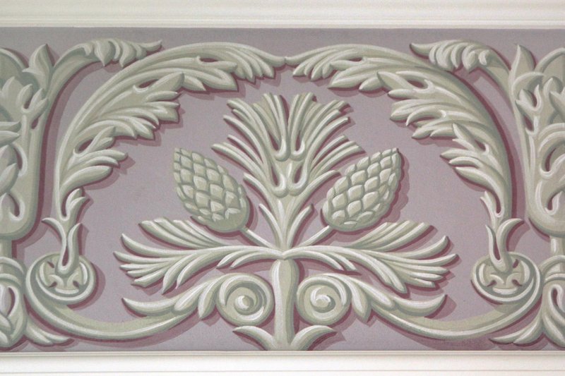 Орнаменты Ренессанса альфрейная роспись