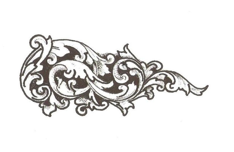 Орнаменты для гравировки по металлу