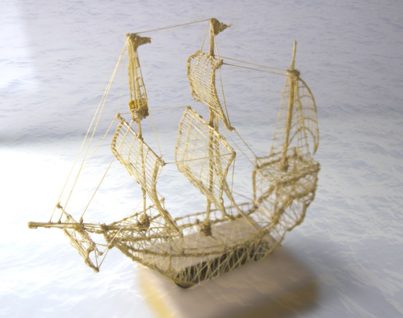 Корабль из 3д ручки